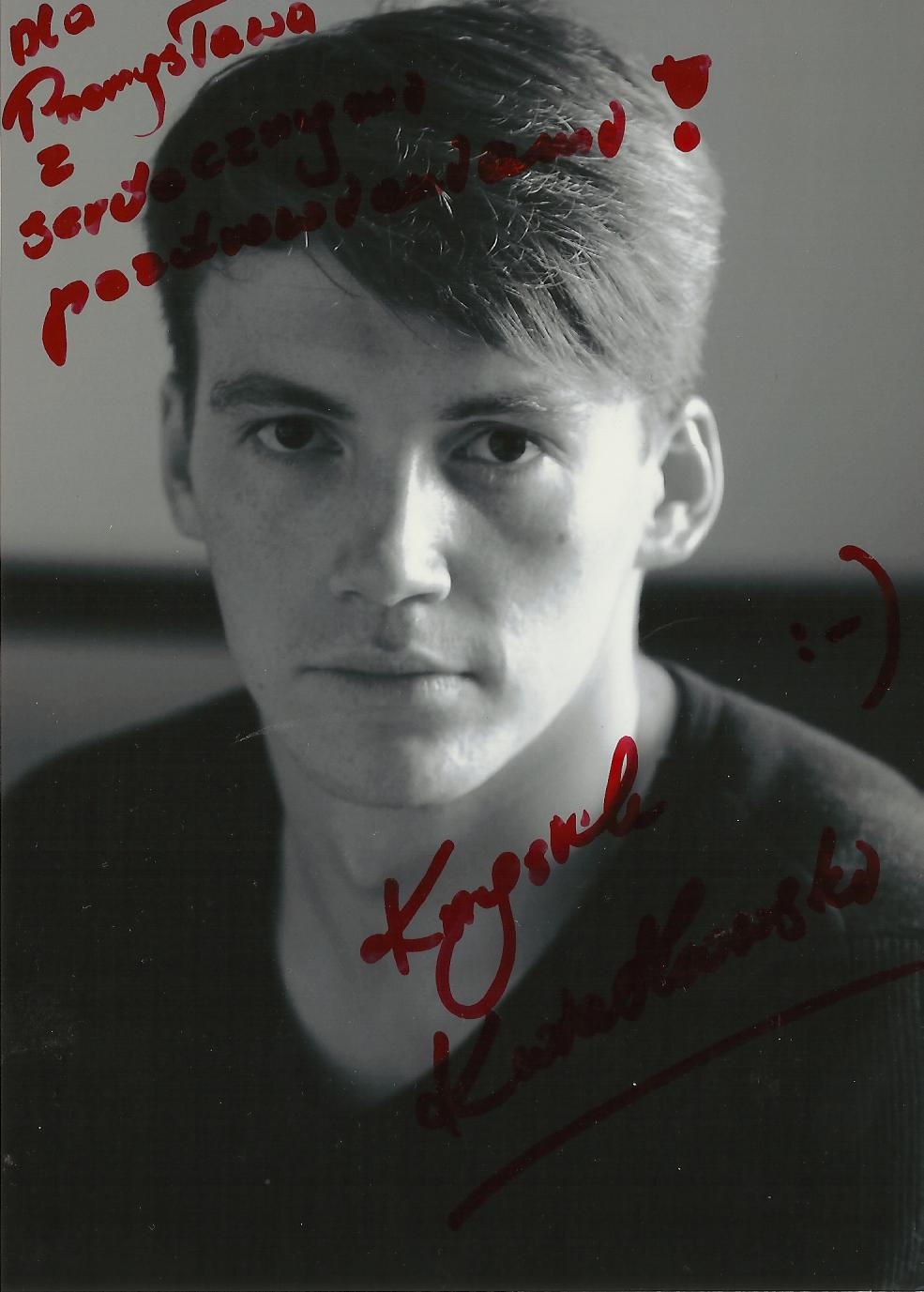 Autografy Przemka: Krzysztof Kwiatkowski
